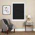 Achim Home Furnishings 123CO36B24 Cordless 1-2-3, 36" x 75", Black Vinyl Room Darkening Pleated Window Shade