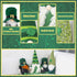 DraMosary St.Patrick's Day Gnome Plush Elf Decorations - 4PCS Handmade Green Irish Gnome Scandinavian Tomte Leprechaun for Home Decor/Table Ornament