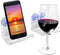 Atlas Hold Set of 2 - Beer/Wine and Phone Shower Holder | Shower Cup Holder | Beer Gifts & Bath Accessories | Bathtub Wine Glass Holder | Shower Phone Holder Suction Cup (Clear)