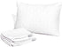 Coop Home Goods - Pillow Case for Memory Foam Pillows - Breathable Ultra Soft Fabric Pillow Covers from Bamboo Derived Viscose Rayon and Polyester Blend - Queen Size (20 x 30)