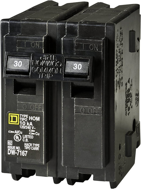 Your One Source HOM230CP 30-Amp Weatherproof Plug-On Circuit Breaker