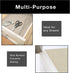 Smart Design Premium Grip Shelf Liner - 12 Inch x 20 Feet - Non Adhesive, Strong Grip Bottom, Easy Clean Kitchen Drawer, Cabinet, Cupboard Dresser Protector Cover, Non Slip Rubber Mat - Taupe