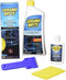 Cerama Bryte Best Value Kit: Ceramic Cooktop Cleaner 28oz, Scraper, 10 Pads, Burnt-on Grease Remover 2oz