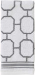 SKL Home Vern Yip Lithgow Hand Towel Set, Gray 2 Count