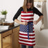 DII 4th of July Kitchen Collection, Apron, Stars & Stripes