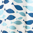 Hookless Printed Peva Shower Curtain, 71 X 74, Blue