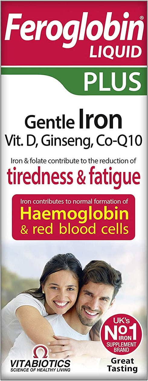 Vitabiotics Feroglobin 200ml Plus Liquid