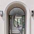 Arch Window Pleated Blinds Easy Cut and Install Pleated Shades Fliterling Linght and Blackout Blinds Grey 72? X 36? (Grey)