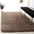 Safavieh Polar Shag Collection PSG800C Solid Glam 3-inch Extra Thick Area Rug, 3' x 5', Mushroom
