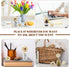 15 Pieces Diffuser Mixed Sola Flowers Natural Material Aromatherapy Reed Wood Flowers Decorative Aromatherapy Flower Placement Refill Wood Flower Diffuser with Rope for Home Fragrance