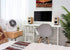 IRIS USA WOOZOO Oscillating Fan, Vortex Fan, Air Circulator, Desk Fan, Portable Fan, 3 Speed Settings, 6 Tilting Head Settings, 74ft Max Air Distance, Large, White