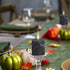 BOLSIUS Rustic Anthracite (Black) Unscented Pillar Candles - 2.75" X 3.25" Decoration Candles Set of 3 - Clean Burning Dinner Candles for Wedding & Home Decor Party Restaurant Spa- Aprox (80x68m)