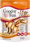 Good ‘n’ Fun Triple Flavor Spirals Variety Pack, 15 Count, Rawhide Chews for Dogs, 3 Savory Flavors