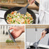 Leonyo 14 PCS Kitchen Cooking Utensils Set with Holder, Silicone Kitchen Gadgets Spatula Set for Nonstick Cookware, Cooking Tools with Tongs, Spoons, Spatulas, Turners, Soup Ladle, Wooden Handle, Grey