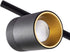 VidaLite LED Track 7W Three Bulb Fixed Rail Ceiling Lighting with Rotating Heads 3000K Modern Interior Spotlight for Kitchen Art and Living Room, 2450 Lumens, 3, Black
