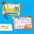 Simply Magic 5 Placemats for Kids - Kids Placemats Non Slip, Washable Reusable Children Placemats, Educational Placemats: USA and World Maps, Periodic Table, US Presidents, Plastic Placemats for Kids