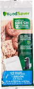 FoodSaver 1-Gallon Vacuum Zipper Bags, 12 Count, Multi
