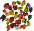 Miswee random 12Pcs creative 3D resin fruit vegetables fridge magnets funny cute decoration refrigerator magnet accessories office school whiteboard magnet (Random 12 style fruits)