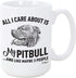 Pitbull Mom Gifts Mugs For Christmas Women Men Dad Decor Lover Decorations Stuff I Love Pitbull Coffee Accessories Talking Art Apparel Funny Birthday Gift Home Supplies Products Dog Coffee Cup Mugs