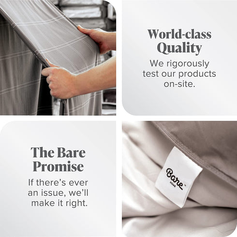 Bare Home King Flat Sheet - Premium 1800 Ultra-Soft Top Sheet - Hotel Luxury - Double Brushed - Easy Care - 1 King Flat Sheet Only (King, White)