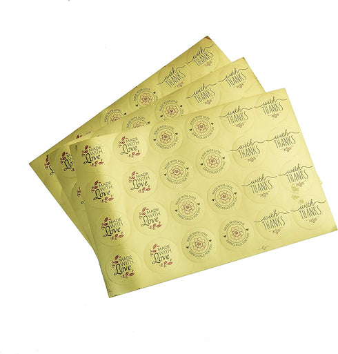 24 Pcs White Paper Baking Boxes with Stickers, Christmas Cookie Pie Box, Holiday Pastry Boxes in 2 Sizes 10X10X2.5 inch and 8X8X2.5 inch, Valentine's Day Wedding Party Favor Supplies
