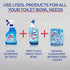 Lysol Bleach Free Hydrogen Peroxide Toilet Bowl Cleaner, Fresh, 24 oz (Pack of 4)