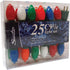 Good Tidings Northlight Holiday Light Set, 25-Lights, Ceramic Multi-Colored C9