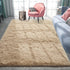 Pacapet Fluffy Area Rugs, Beige Shag Rug for Bedroom, Plush Furry Rugs for Living Room, Fuzzy Carpet for Kid's Room, Nursery, Home Decor 3 x 5 Feet