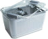 Kitchen Spaces Colander Bin, Large, Gray