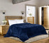 Utopia Bedding Fleece Blanket Queen Size Navy 300GSM Luxury Bed Blanket Anti-Static Fuzzy Soft Blanket Microfiber