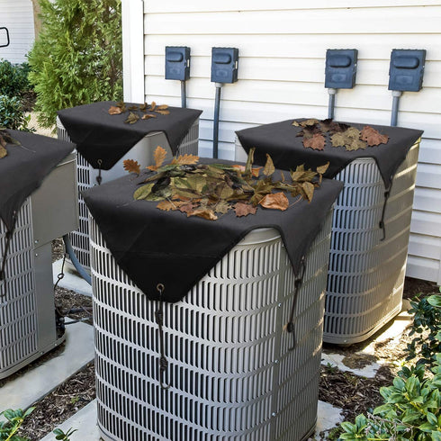 Coitak Air Conditioner Cover for Outside Units, Winter AC Defender, Heavy Duty Top Air Conditioner Cover (32 x 32 inch)