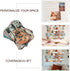 PROCIDA Teen Girl Room Decor Aesthetic, Collage Kit for Wall Aesthetic Boho Peach Beach Picture Wall Collage Kit Aesthetic, VSCO Girls Bedroom Decor, Photo Collage Kit,Dorm Wall Decor 50 Set 4x6 inch