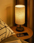 tomons Bedside Table Lamp, LED Desk Lamp with Dual USB Port, Touch Control Classic Desk Lamp for Bedroom Reading, LED Bulb Included