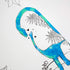 JumpOff Jo - Fitted Crib Sheet, Super Soft 100% Cotton Sheet for Standard Crib Mattresses and Toddler Beds, 28 in. x 52 in. - Blue Dinosaur
