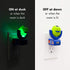 Projectables 13347 Six Image LED Plug-In Night Light, Green and Blue, Light Sensing, Auto On/Off, Projects Solar System, Earth, Moon, Safari, Aquarium, and Coral Reef on Ceiling, Wall, or Floor
