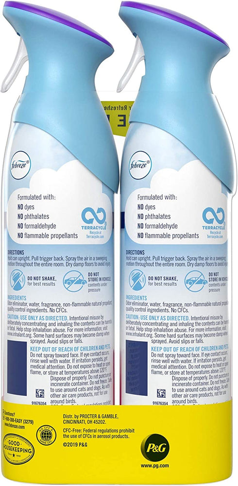 Febreze 97805PK AIR, Spring & Renewal, 8.8 Ounce, Pack of 2