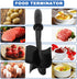 Xu-Leah Upgrade Meat Chopper, Heat Resistant Meat Masher, Meat Chopper Tool, Meat Chopper for Hamburger, Ground Beef Masher, Ground Turkey, Cleaver with 2 Scrubbing Cloths