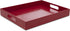 Berry Ave Premium Stylish Ottoman Tray - Chic Decorative Rectangular Serving Tray with Alligator Skin Pattern - Modern & Practical Coffee Table Tray - Perfect for Ottoman, Console, Side Table