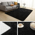 Wondo Ultra Soft Black Area Rug Shag Fluffy Rug for Bedroom Living Room, 3'X5' Modern Fuzzy & Shaggy Plush Carpet for Girls Room Boys Nursery Kids Playroom Home Decoration Floor Rugs, 3X5ft