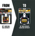 3M High Strength Large Hole Repair Kit with 12 fl. oz Compound, Self-Adhesive Back Plate, Putty Knife and Sanding Pad