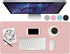 Marvelistic Large Leather Desk Pad - Nonslip Artgerm Illustrated Desks Mat Blotter Accessories for Men & Women. Extended Pad at Home Office for Work or Gaming When Using Desktop Laptop. (36"x17" Pink)