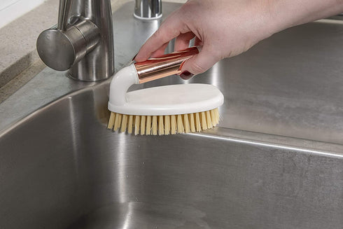 Evriholder Copper Lane Cleaning, Elegant Farmhouse Style Heavy Duty Brush