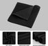 SFTXEY 100% Cotton Kitchen Dish Cloths, 10-Pack Waffle Weave Dish Towels, Ultra Soft Absorbent Quick Drying for Kitchen Towels Set Dish Rags, 12x12 Inches (Dishcloth 12 in x 12 in, Black)