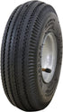 Marathon 4.10/3.50-4" Pneumatic (Air Filled) Hand Truck / All Purpose Utility Tire on Wheel, 2.25" Offset Hub, 3/4" Bearings