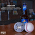Stainless Steel Baseball Bottle Opener, Beer Bottle Opener Made from Real Baseball's Leather, Magnetic Bottle Opener & Cap Catcher - Cool Gadget for Teens, Present for Men & Main Beer Accessory