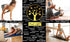 Peak Life Classy Warli Print Pure Copper Water Bottle | Leakproof Design | Ayurvedic Natural Wellness, Sports, Yoga, Fitness - 32 Oz (950ml)
