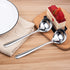 IMEEA 8-Inch Sauce Ladle Gravy Ladle SUS304 Stainless Steel Small Ladles for Serving, Set of 4