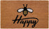 Calloway Mills AZ101231729 Bee Happy Doormat, 17" x 29", Multicolor