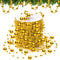 Pangda 65.6 Feet Christmas Tree Beads Garland Plastic Pearl Strands Chain for Christmas Wedding Decoration (Gold)