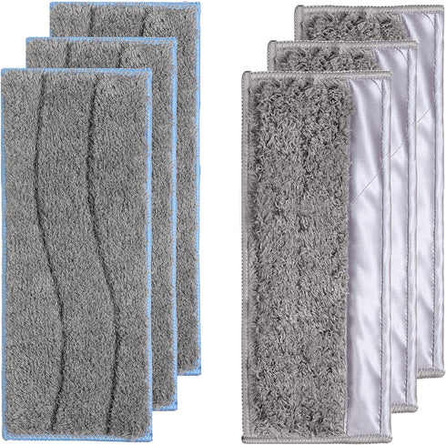 Washable Wet Mopping Pads Compatible with Braava Jet m Series, Reusable Wet/Dry Pads for iRobot Braava Jet M6 (6110) Authentic Replacement Parts